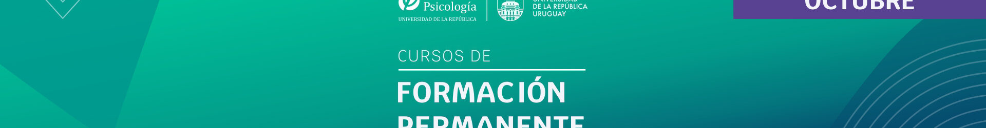 Psicología: Cursos con inscripción abierta – Octubre 2025