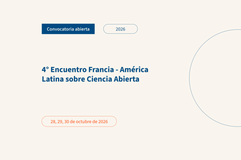 Se realizará en Montevideo la cuarta edición del Encuentro Francia América Latina sobre Ciencia Abierta