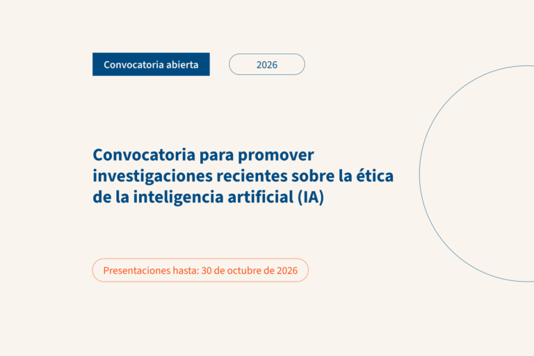 Abierta convocatoria para promover investigaciones recientes sobre la ética de la inteligencia artificial (IA)