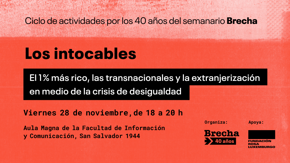 Charla "los intocables"