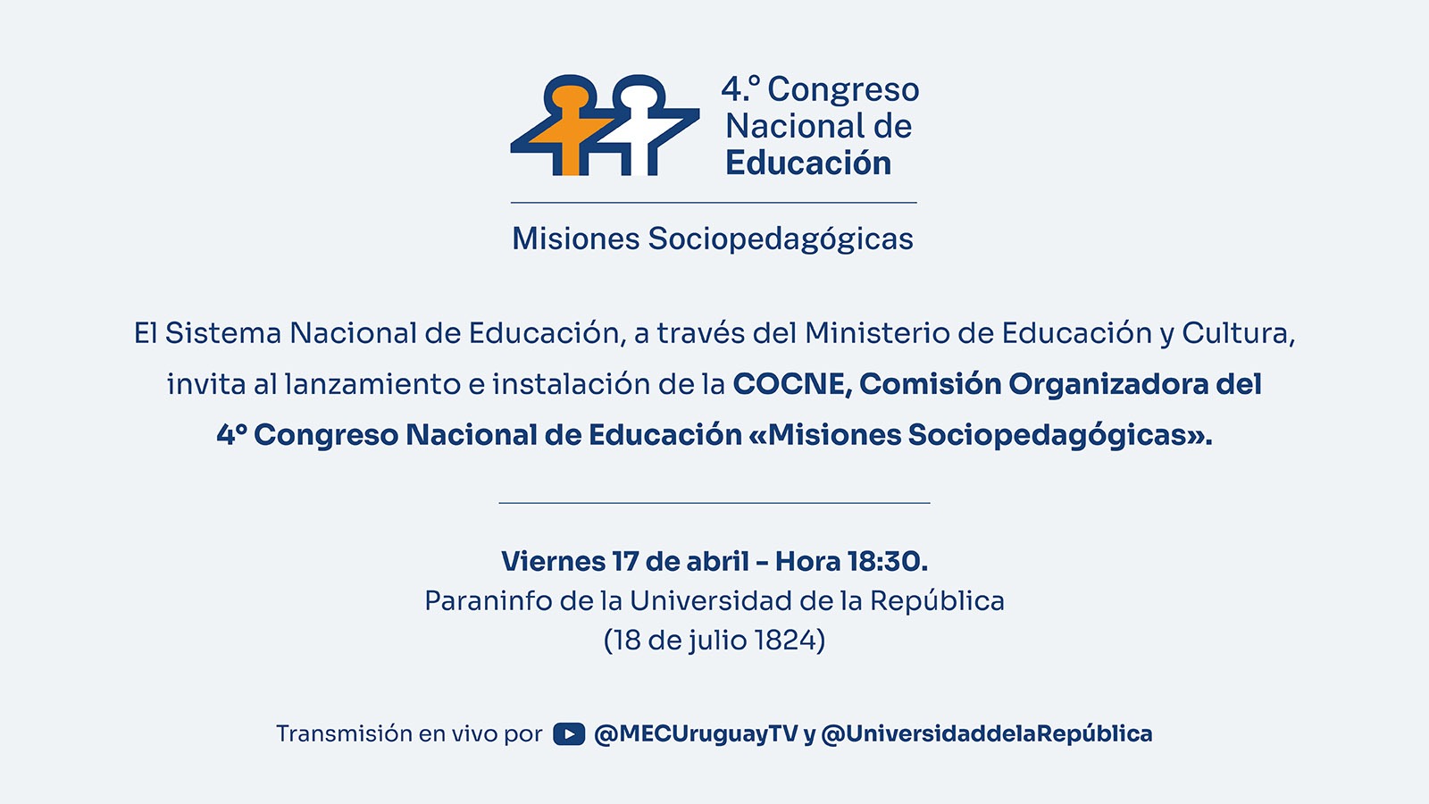 Instalación de la Comisión Organizadora del 4°Congreso Nacional de Educación