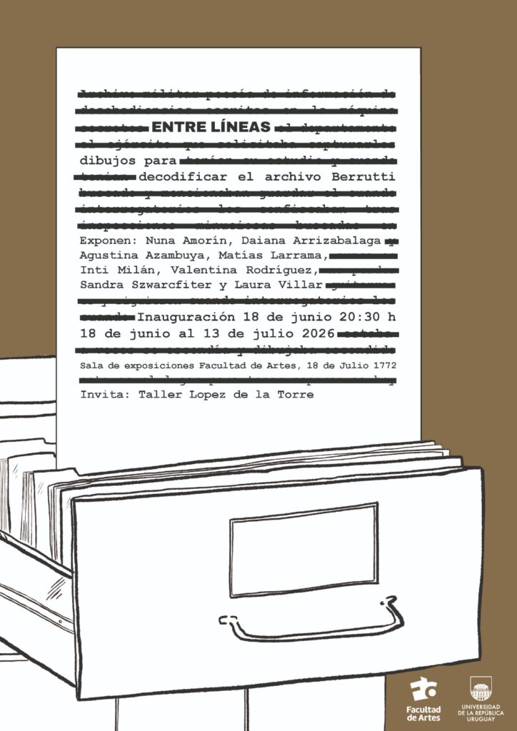 Entre líneas Facultad de Artes