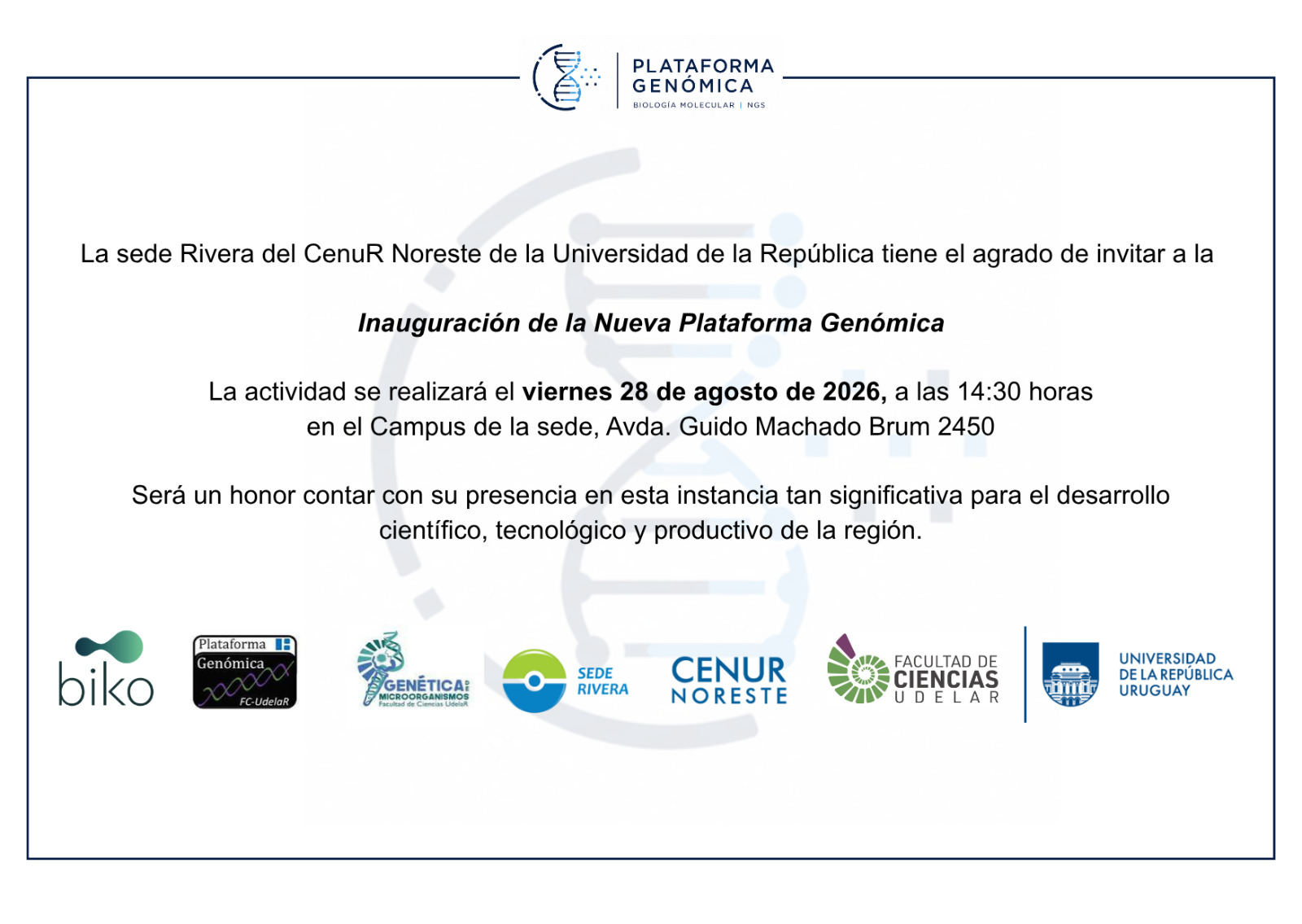 invitación Rivera
