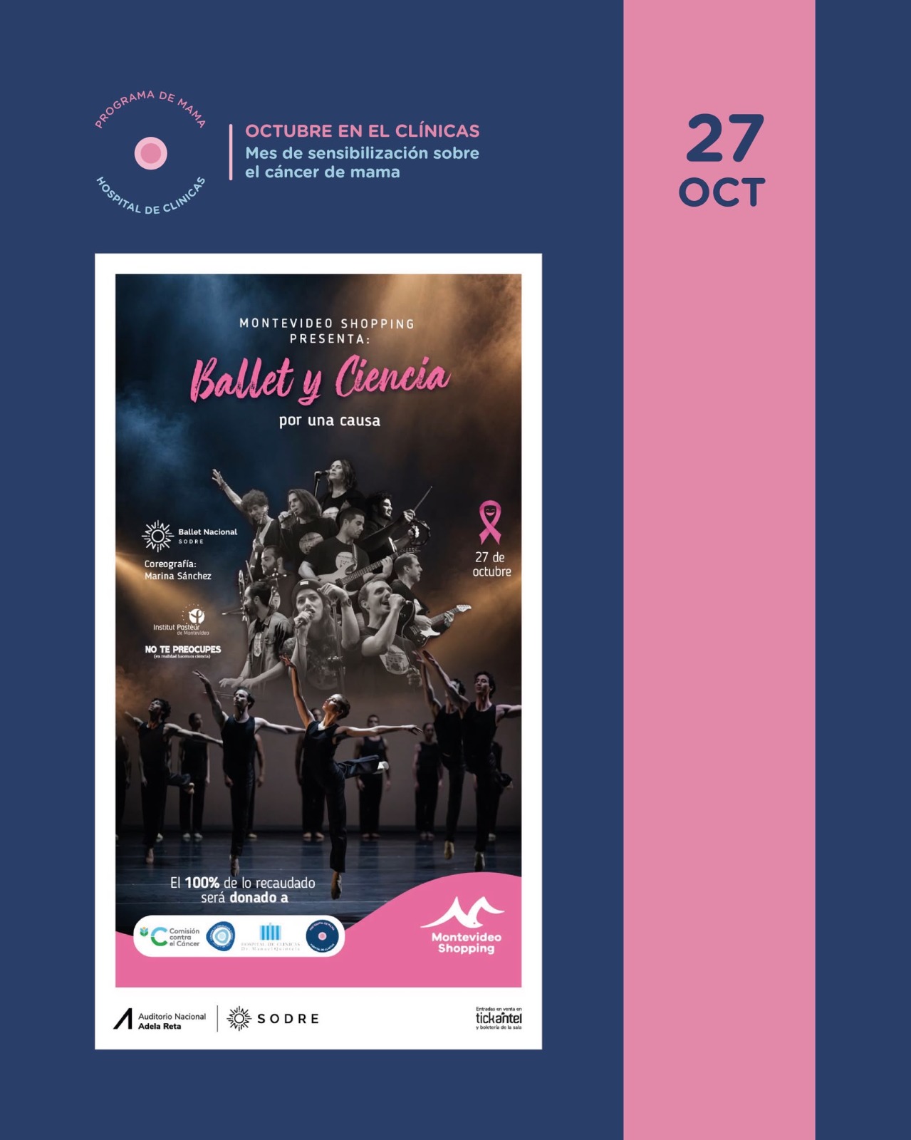 Ballet y ciencia por una causa