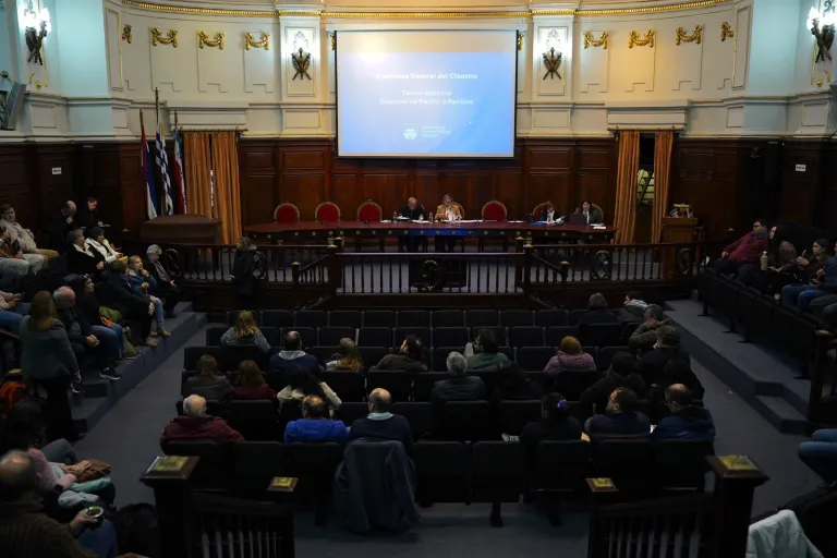 Elección Rectorado 2026. Primera sesión de la AGC