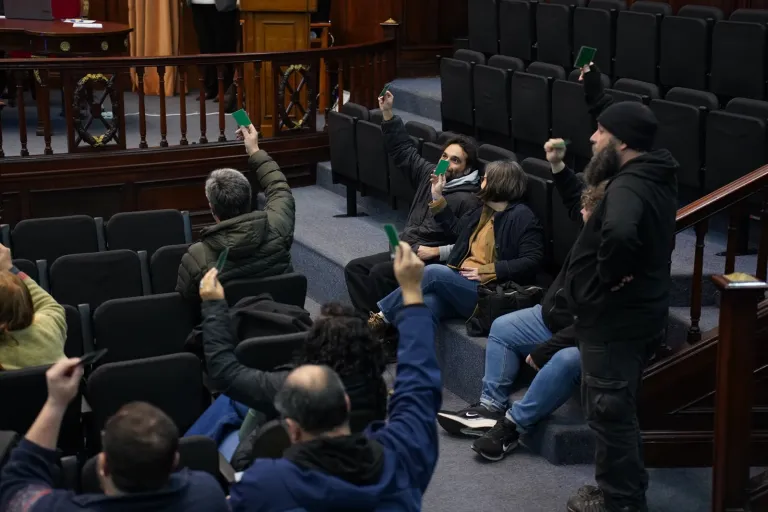 Elección Rectorado 2026-2030. Primera sesión AGC
