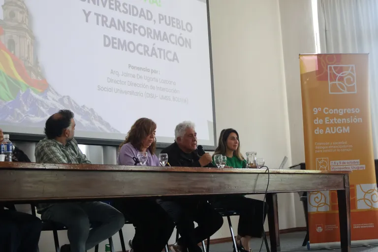 Mesa Extensión e Integralidad - FHCE. Congreso de Extensión de AUGM