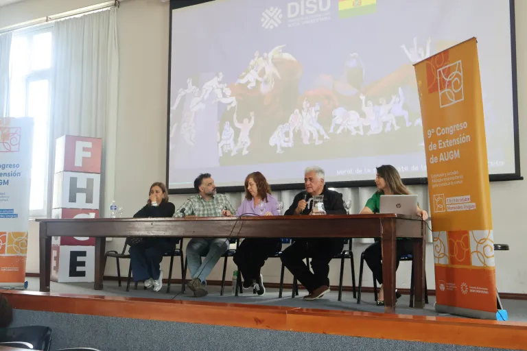 Mesa Extensión e Integralidad - FHCE. Congreso de Extensión de AUGM