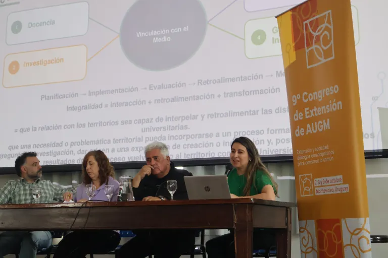 Mesa Extensión e Integralidad - FHCE. Congreso de Extensión de AUGM