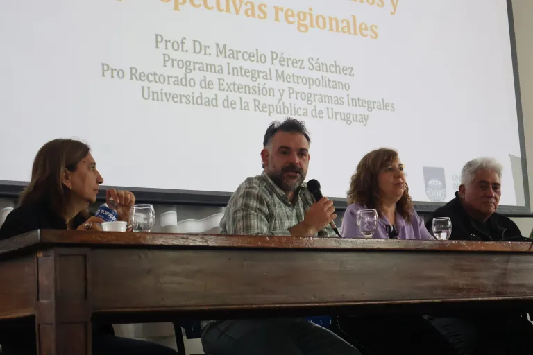 Mesa Extensión e Integralidad - FHCE. Congreso de Extensión de AUGM