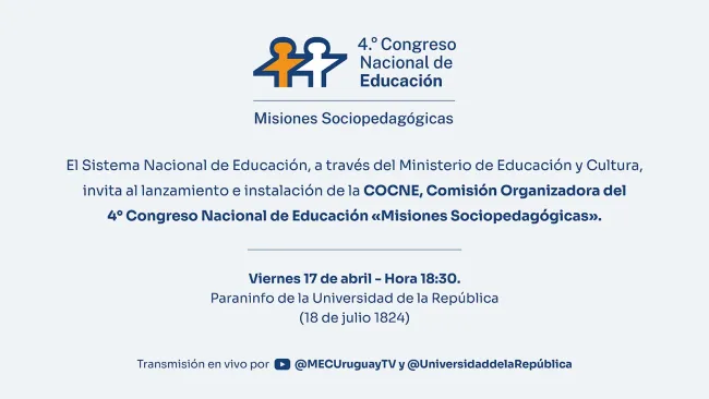Instalación de la Comisión Organizadora del 4°Congreso Nacional de Educación