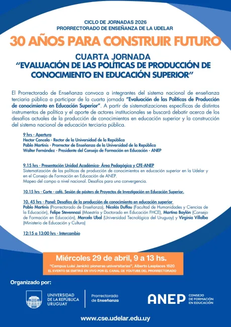 Afiche del evento
