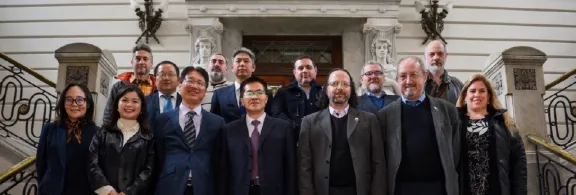 Delegación de la Fujian Normal University visita la Udelar