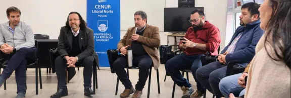 Encuentro con el rector Cenur Litoral Norte
