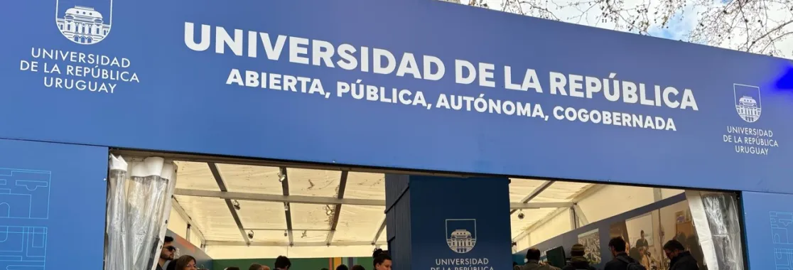Stand de la Udelar Expo Prado 2026