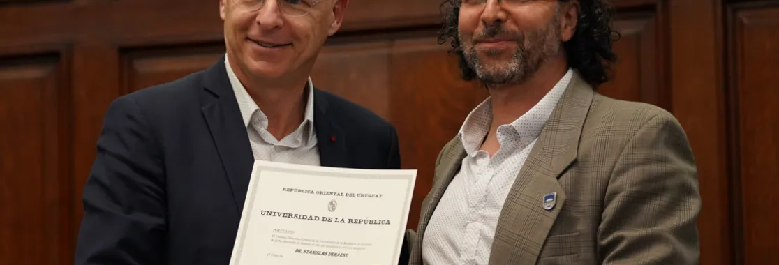 Honoris Causa a Stanislas Dehaene Honoris Causa a Stanislas Dehaene