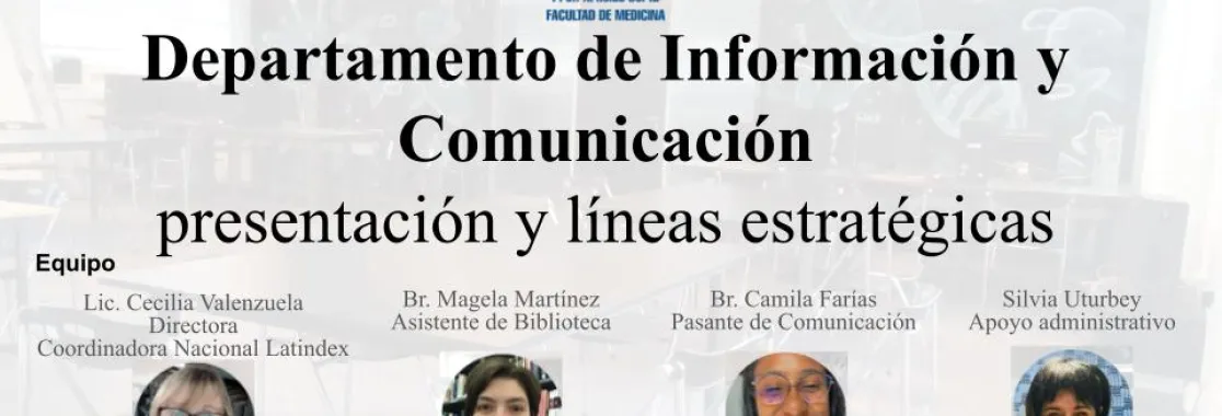 Dpto de Información carátula Dpto de Información carátula