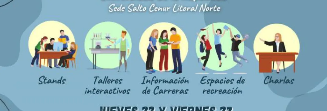 Universidad puertas abiertas Salto Udelar 22 y 23 agosto24 Universidad puertas abiertas Salto Udelar 22 y 23 agosto24